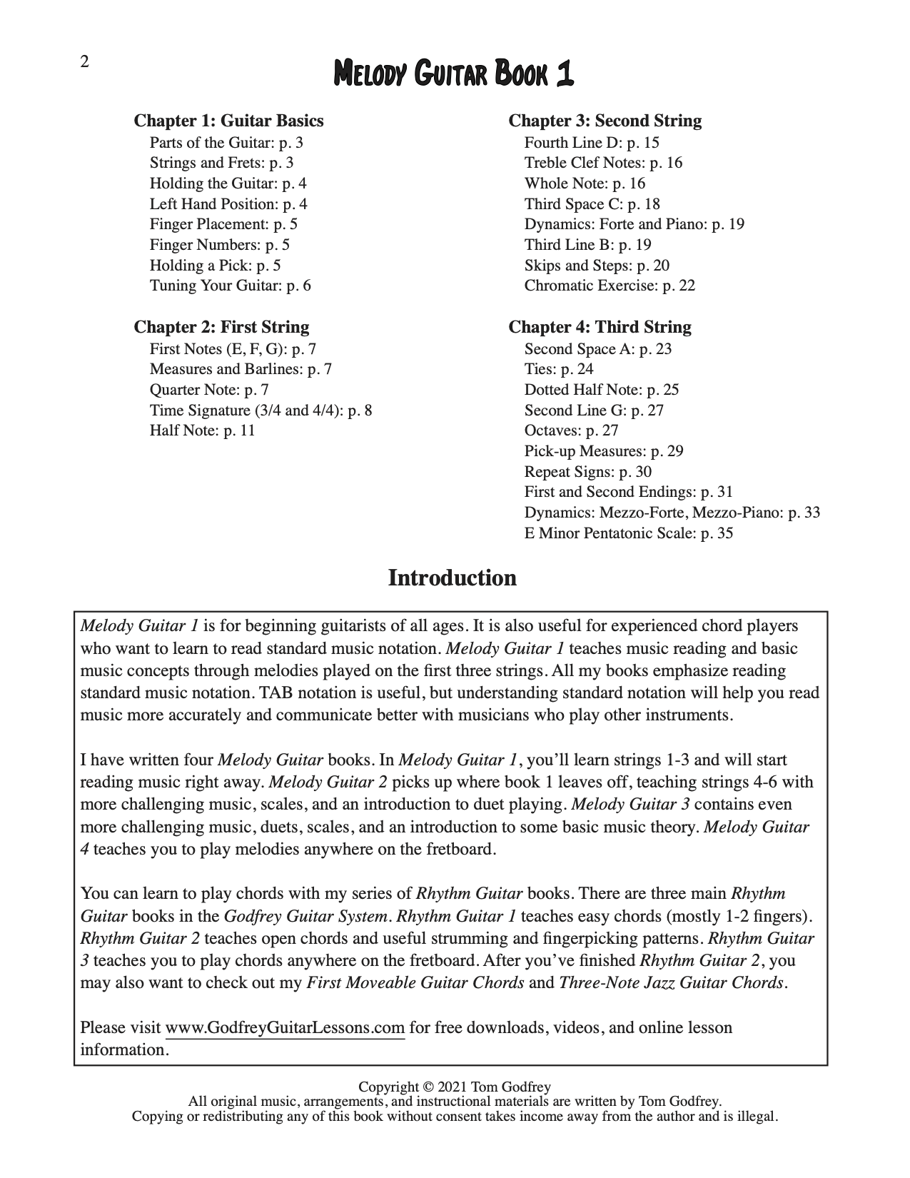 Melody Guitar Book 1 (DIGITAL DOWNLOAD)