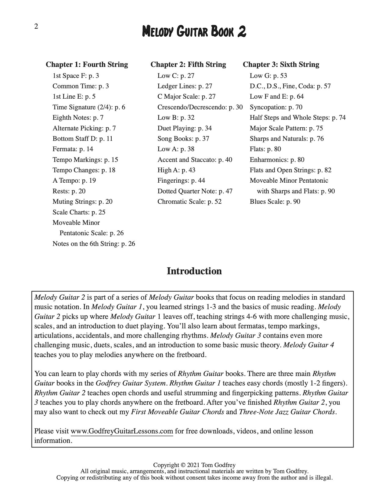 Melody Guitar Book 2 (DIGITAL DOWNLOAD)