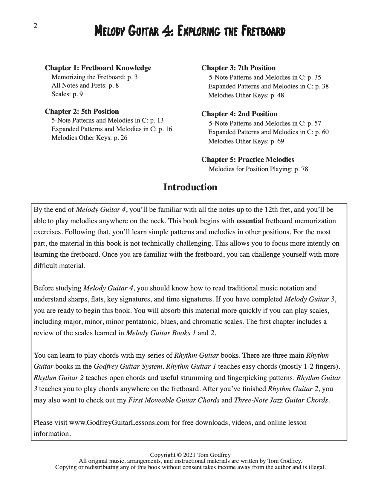 Melody Guitar Book 4 (DIGITAL DOWNLOAD)