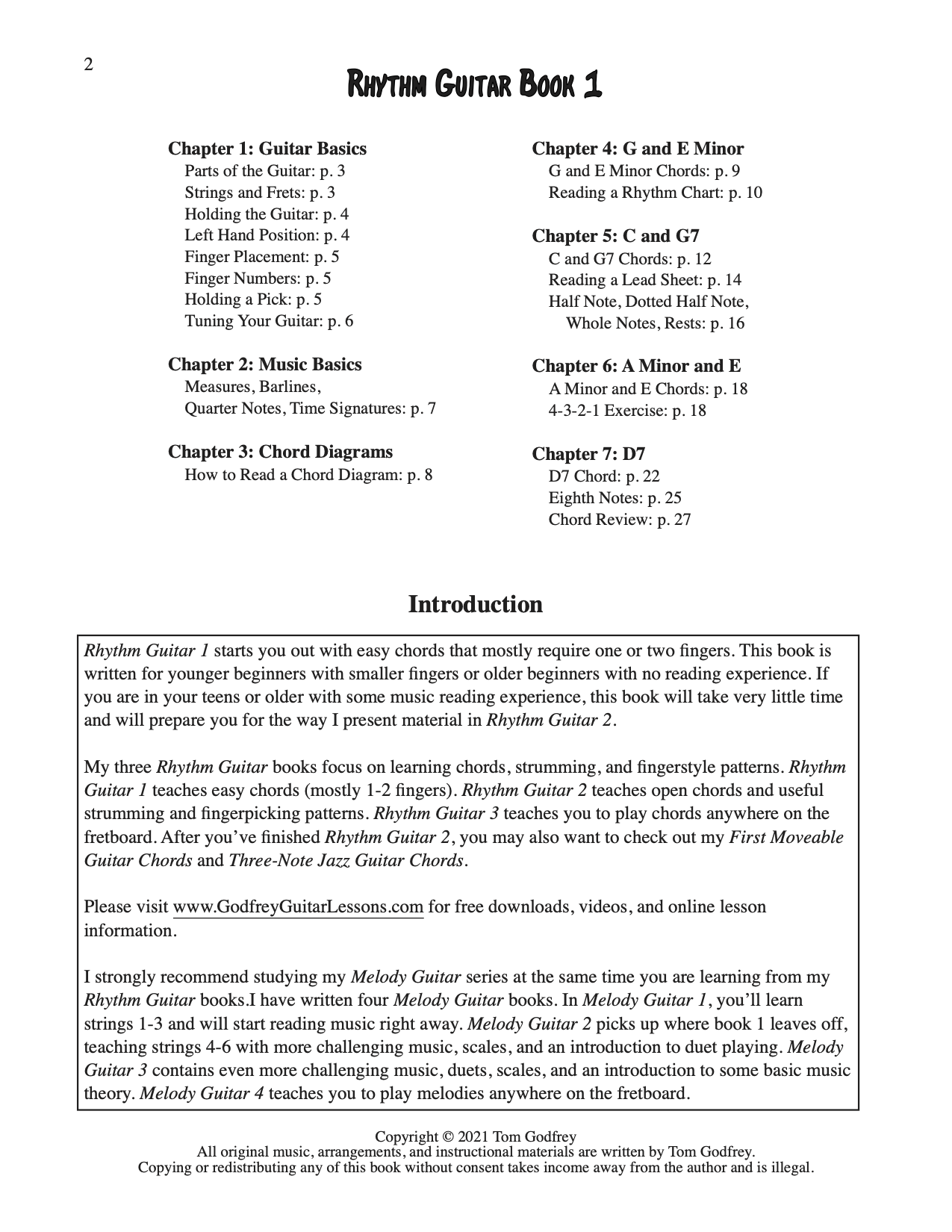 Rhythm Guitar Book 1 (DIGITAL DOWNLOAD)