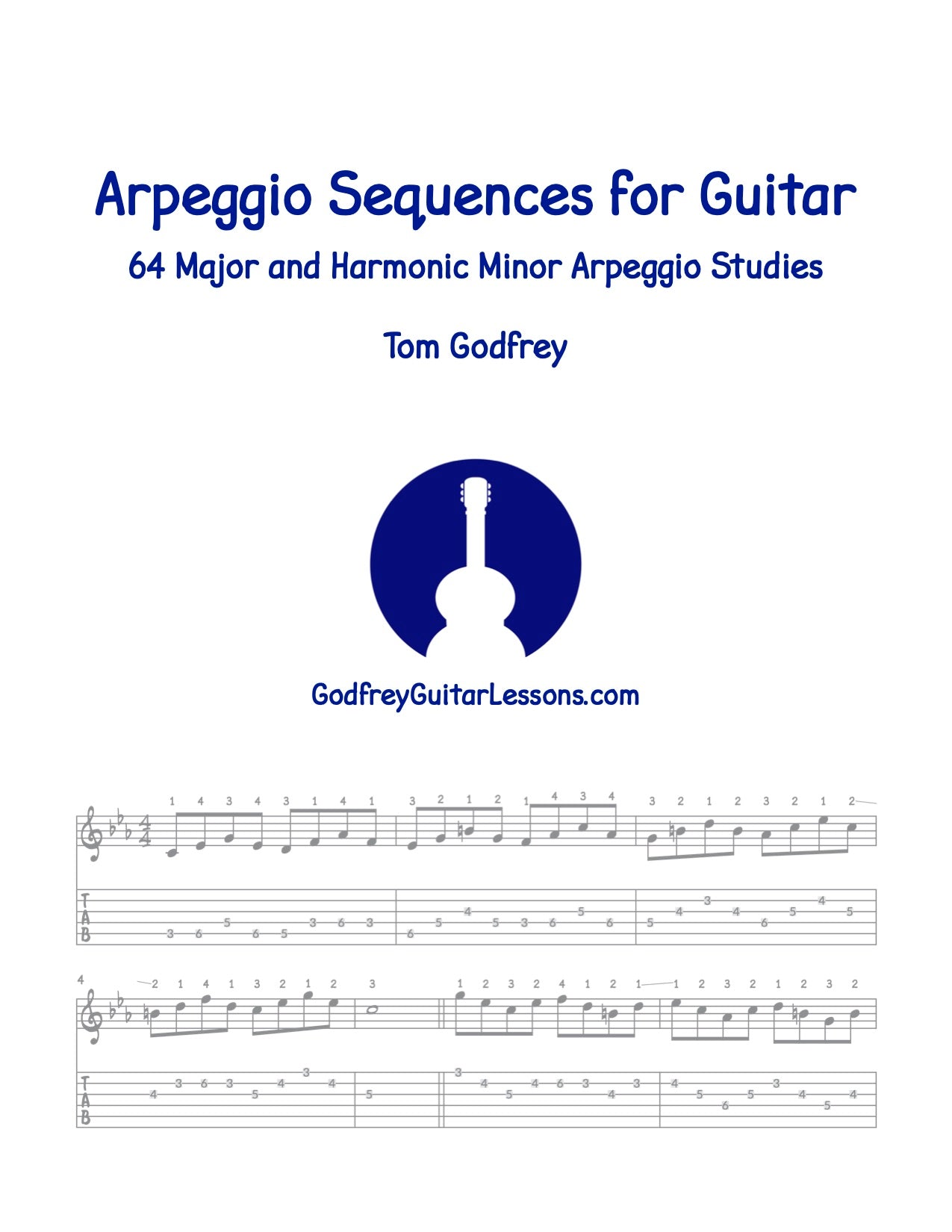 Arpeggio Sequences for Guitar