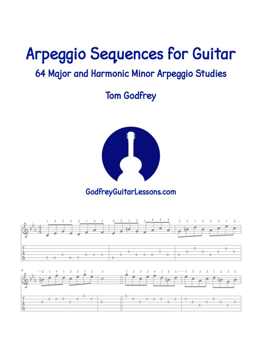 Arpeggio Sequences for Guitar